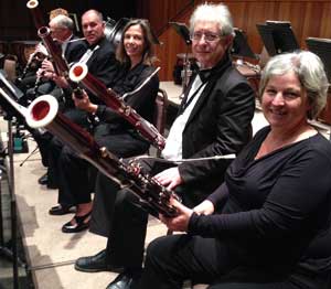 four bassoons